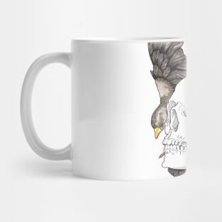 Nevermore skull Mug